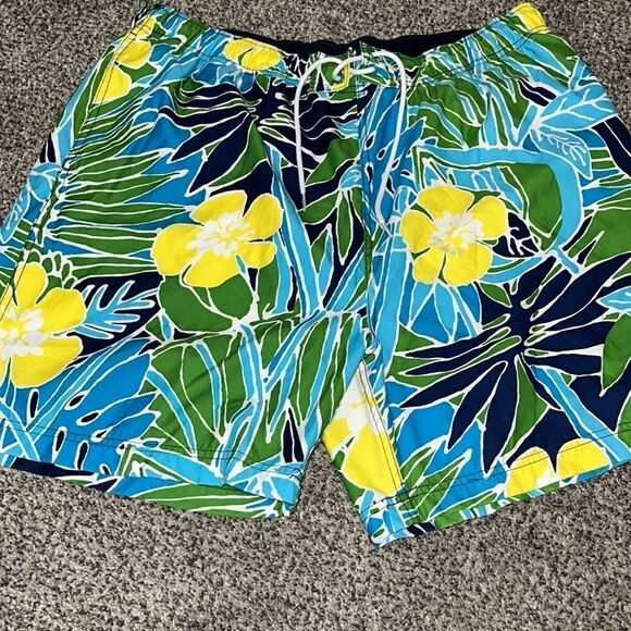 Nautica - tropical Bathing Suit Trunks - XXL - Picture 1 of 3